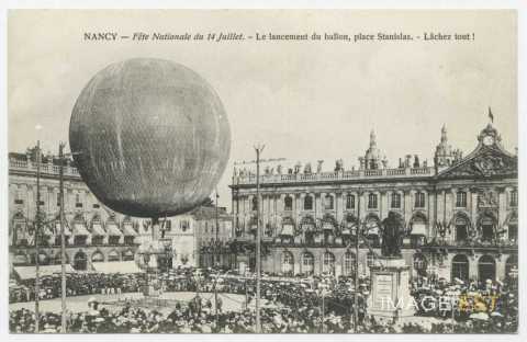 Ascension d'un ballon (Nancy)